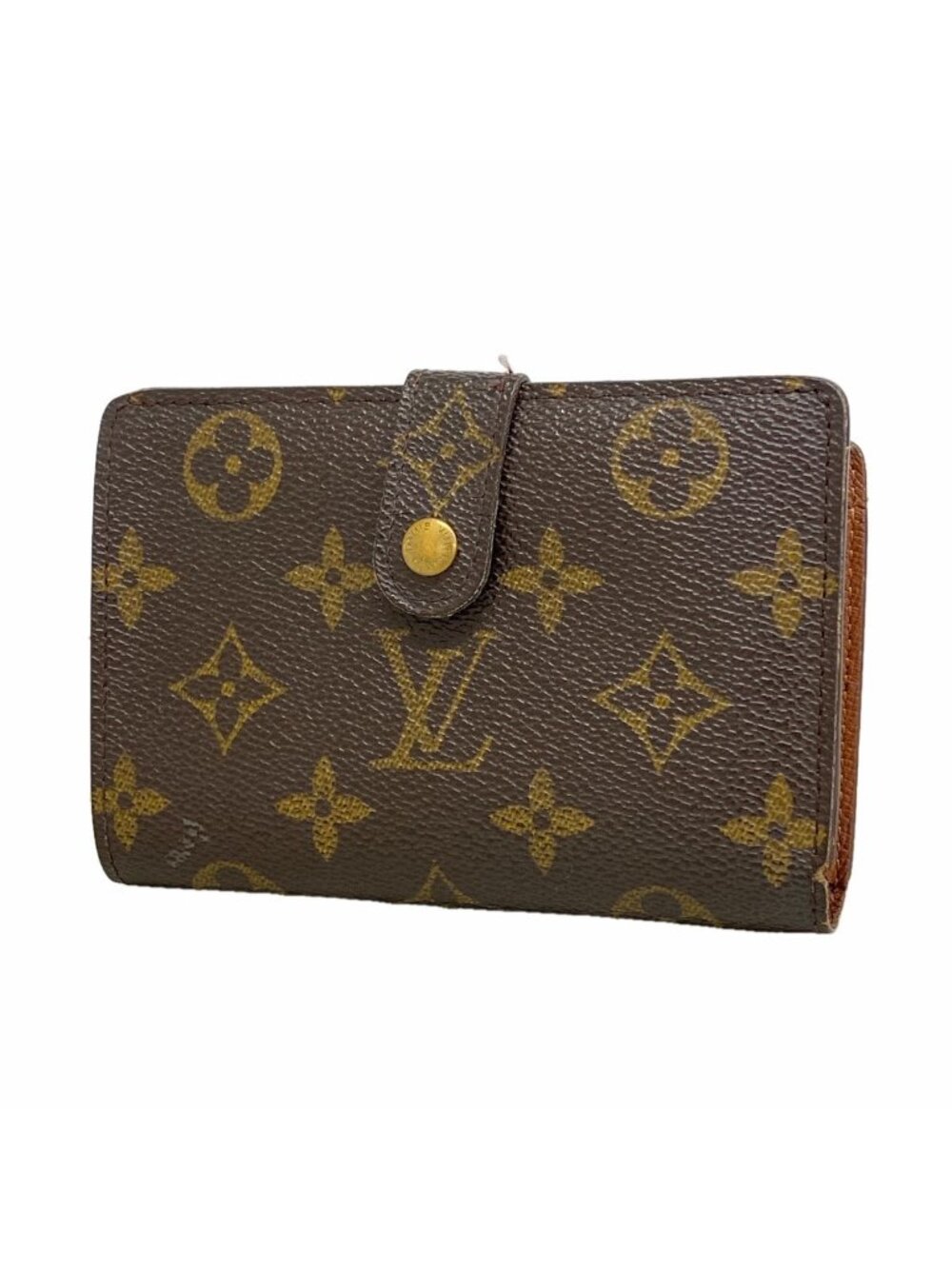 Louis Vuitton Wallet Monogram Porte Monnaie Billets Viennois Brown